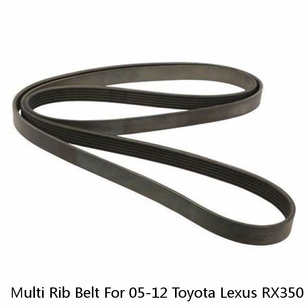 Multi Rib Belt For 05-12 Toyota Lexus RX350 Avalon Sienna ES350 Camry WJ66C6