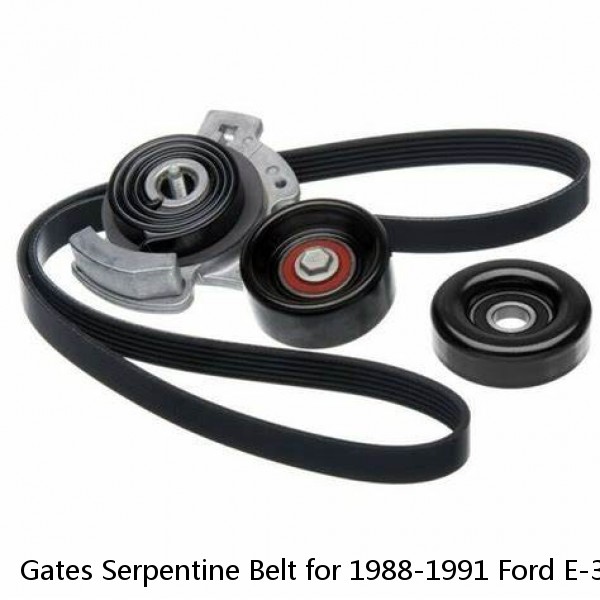 Gates Serpentine Belt for 1988-1991 Ford E-350 Econoline 5.8L V8 - Accessory sz