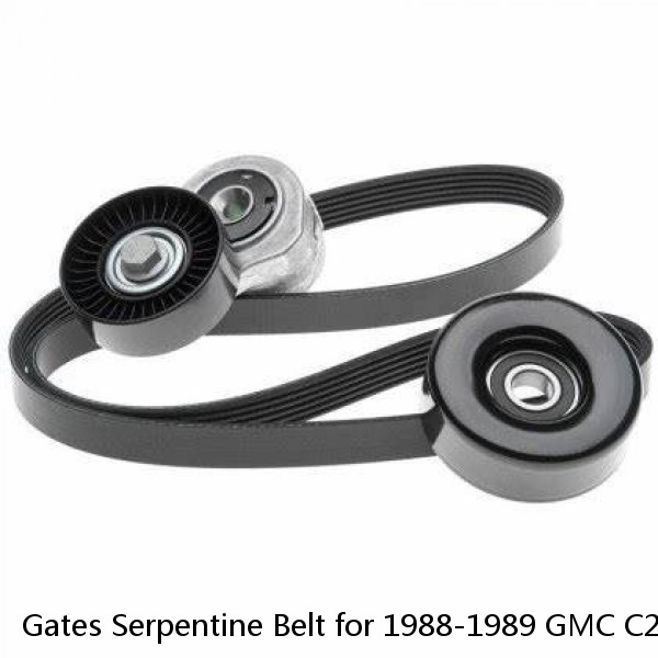 Gates Serpentine Belt for 1988-1989 GMC C2500 5.7L V8 - Accessory Drive sz