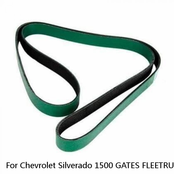 For Chevrolet Silverado 1500 GATES FLEETRUNNER MICRO-V AC Serpentine Belt gy #1 small image