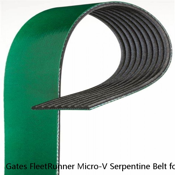 Gates FleetRunner Micro-V Serpentine Belt for 2002-2018 GMC Sierra 2500 HD tu