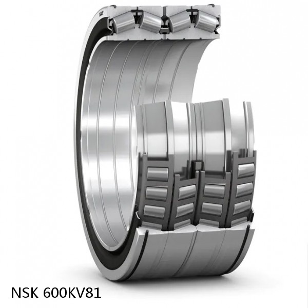 600KV81 NSK Four-Row Tapered Roller Bearing #1 image