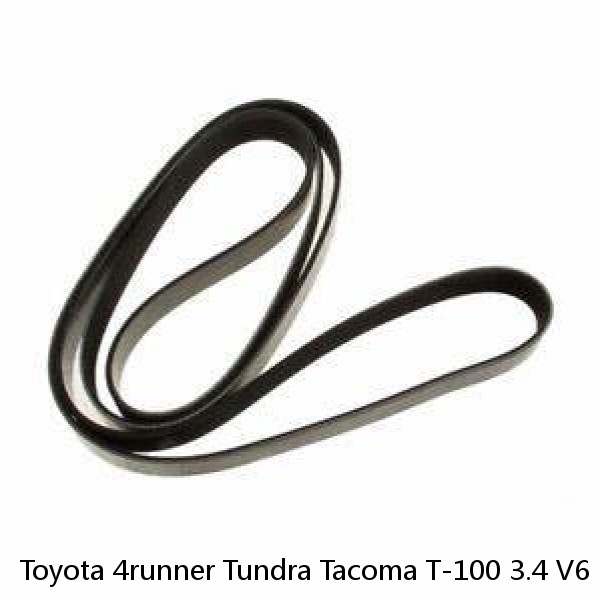 Toyota 4runner Tundra Tacoma T-100 3.4 V6 Drive Belt Kit A/C-P/S-Alternator (Fits: Toyota) #1 image