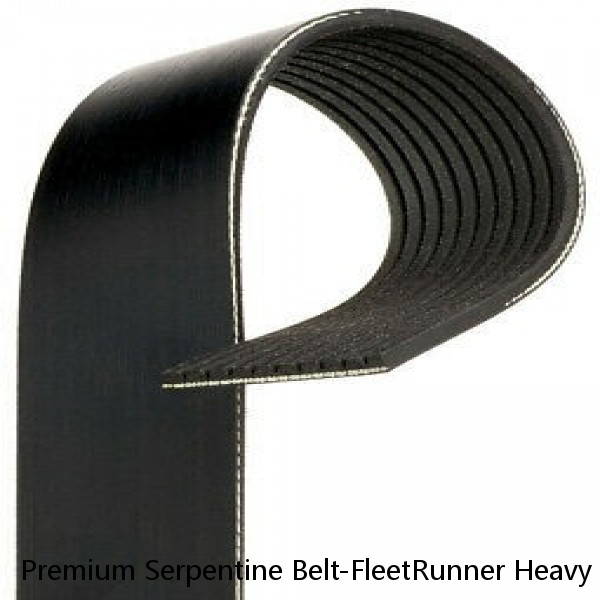 Premium Serpentine Belt-FleetRunner Heavy Duty Micro-V Belt Gates K080553HD #1 image