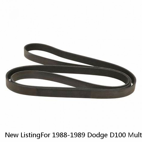New ListingFor 1988-1989 Dodge D100 Multi Rib Belt Power Steering 42695CM #1 image